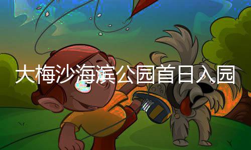 滨公日入园首园超大梅沙海万人次